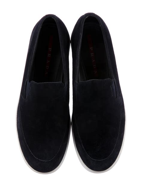 prada sport slip on suede|Prada Livermore.